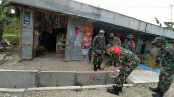 Pembangunan Drainase TMMD Tambakrejo Bojonegoro Dapat Kunjungan Danrem